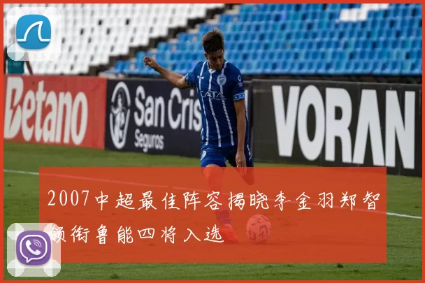 2007中超最佳阵容揭晓李金羽郑智领衔鲁能四将入选