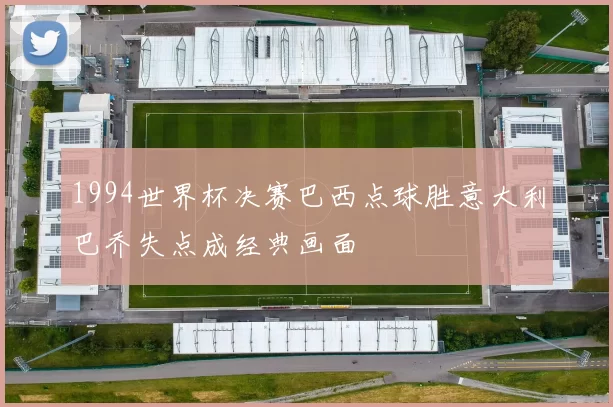 1994世界杯决赛巴西点球胜意大利巴乔失点成经典画面