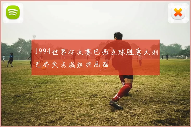 1994世界杯决赛巴西点球胜意大利巴乔失点成经典画面