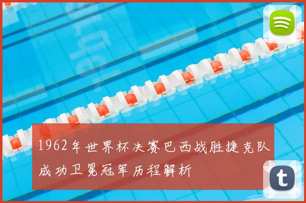 1962年世界杯决赛巴西战胜捷克队成功卫冕冠军历程解析