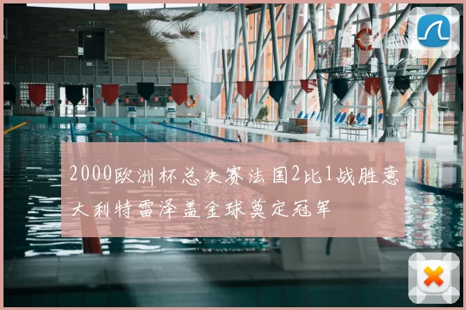 2000欧洲杯总决赛法国2比1战胜意大利特雷泽盖金球奠定冠军