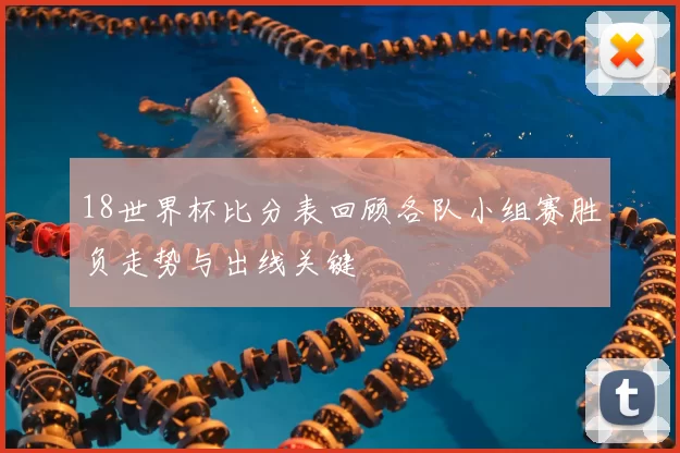 18世界杯比分表回顾各队小组赛胜负走势与出线关键
